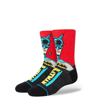 Batman Comic Kids Crew Socks | Men's - Knock Your Socks Off