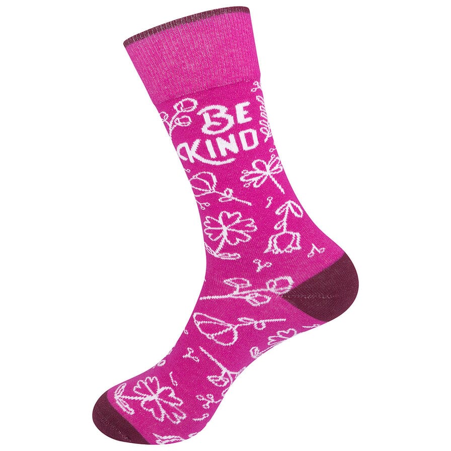 Be Kind Crew Socks | Unisex - Knock Your Socks Off