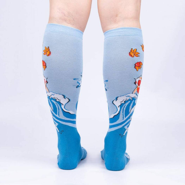 Beauty in Water Knee High Socks | Women&