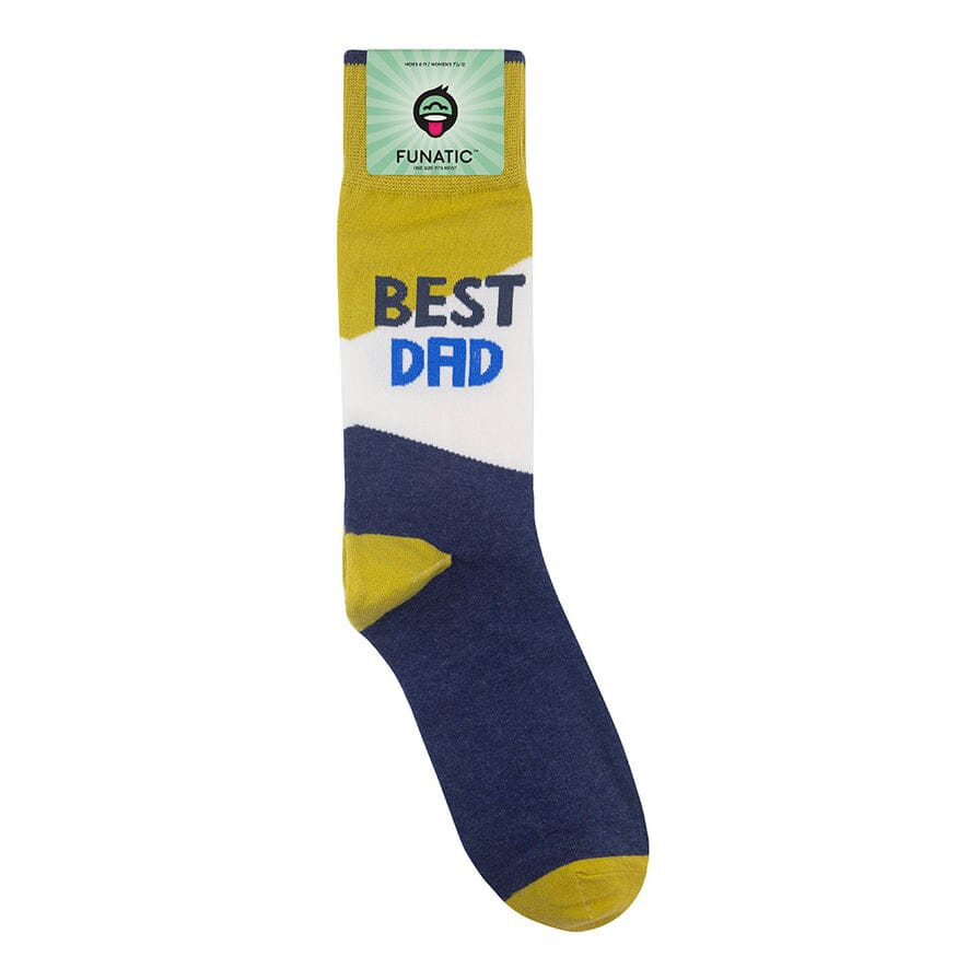 Best Dad Crew Socks | Unisex - Knock Your Socks Off