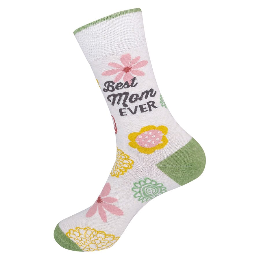 Best Mom Ever Crew Socks | Unisex - Knock Your Socks Off