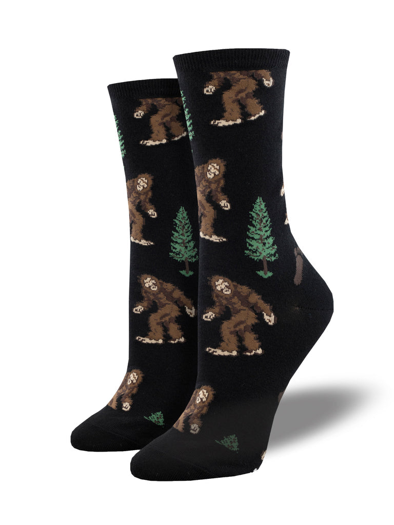 Bigfoot Crew Socks | Women's - Knock Your Socks Off