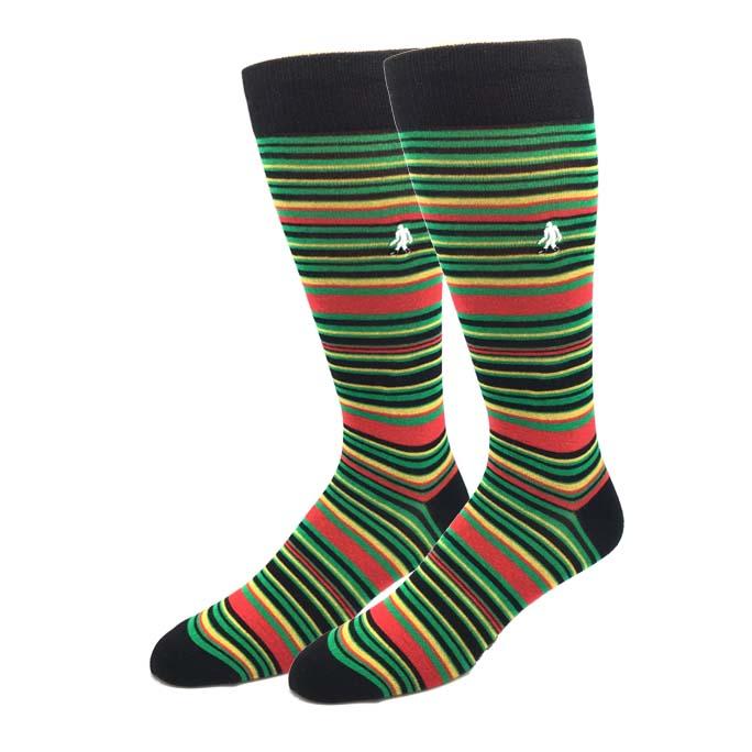 Bigfoot Sock Co. - Bamboo Mini Stripe Socks | Men's - Knock Your Socks Off