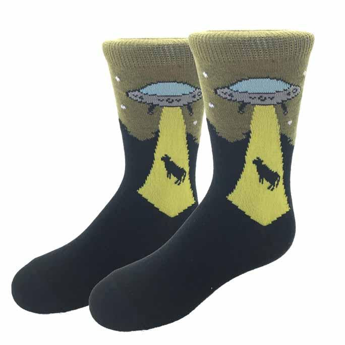 Bigfoot Socks Co. - Lil' UFO Crew Socks | Kids' - Knock Your Socks Off