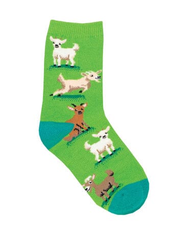 Billy Goats Crew Socks | Kids' - Knock Your Socks Off