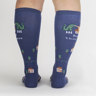 Bless This Mess Knee High Socks | Women's - Knock Your Socks Off