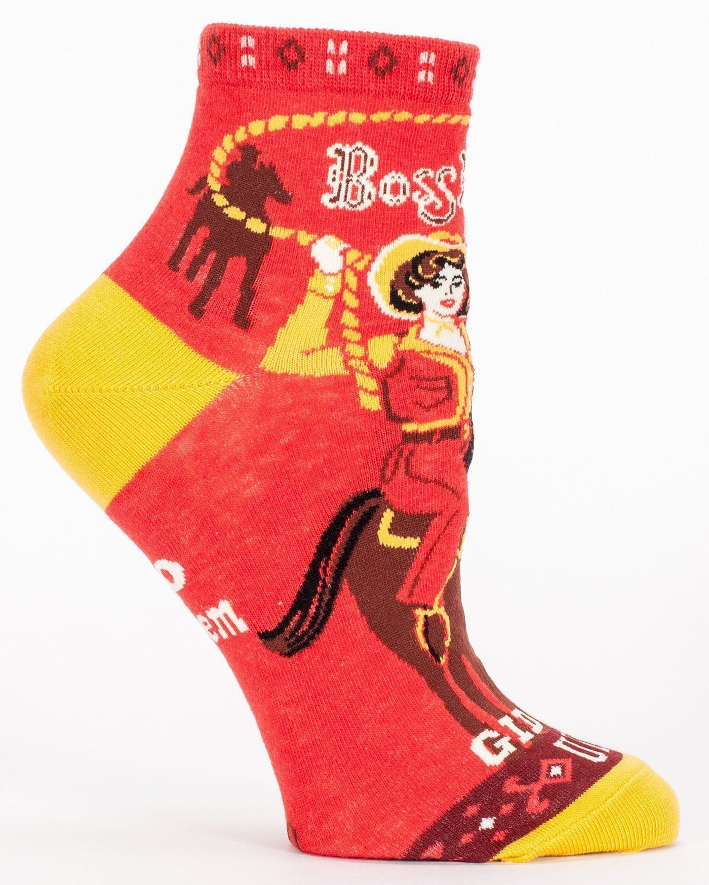 Blue Q - Boss Lady Ankle Socks | Women's - Knock Your Socks Off