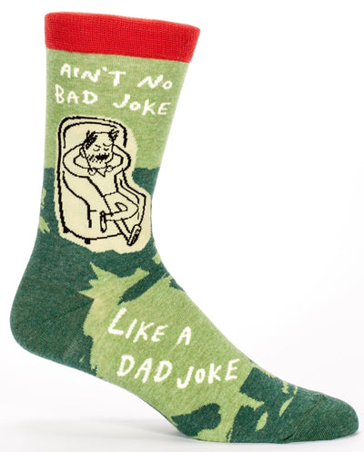 Blue Q - Dad Joke Crew Socks | Men's - Knock Your Socks Off