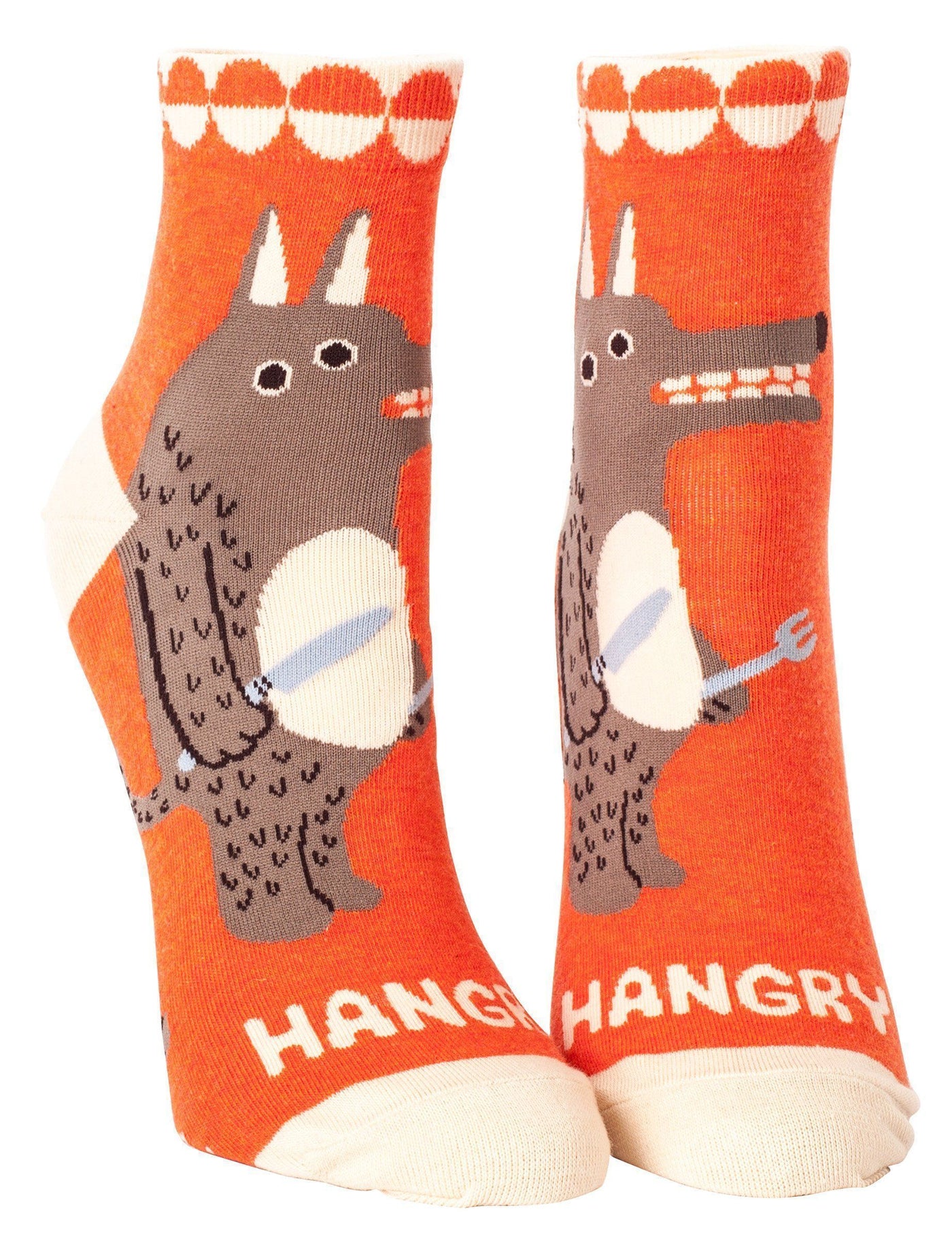Blue Q - Hangry Ankle Socks | Women's - Knock Your Socks Off