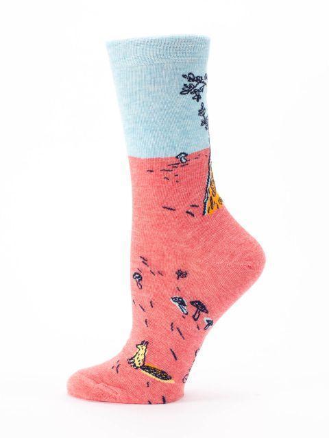 Blue Q - I Heard You Crew Socks | Women's - Knock Your Socks Off