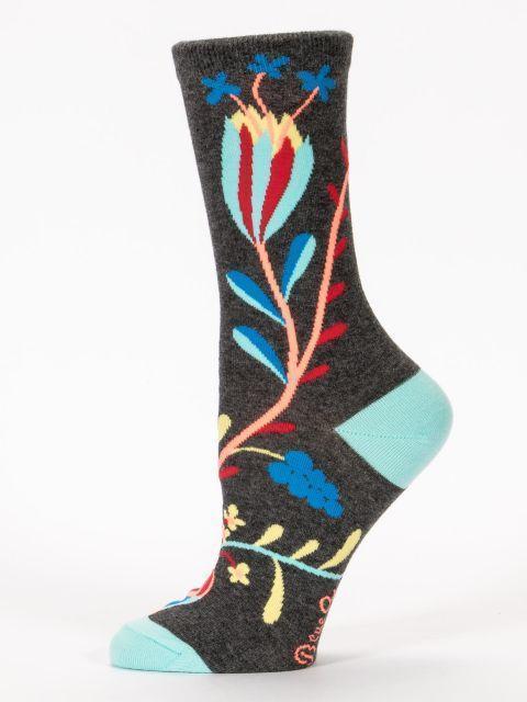 Blue Q - I'm Complicated Crew Socks | Women's - Knock Your Socks Off