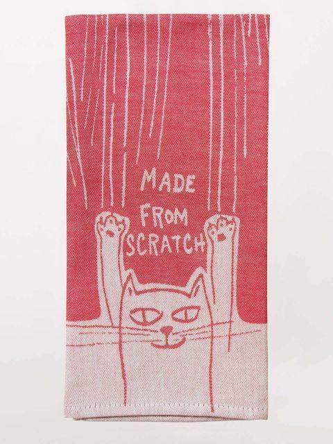 Blue Q - Made From Scratch Dish Towel - Knock Your Socks Off