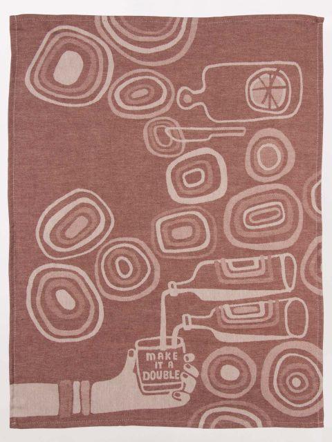 Blue Q - Make it a Double Dish Towel - Knock Your Socks Off
