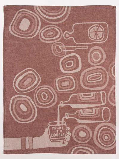 Blue Q - Make it a Double Dish Towel - Knock Your Socks Off