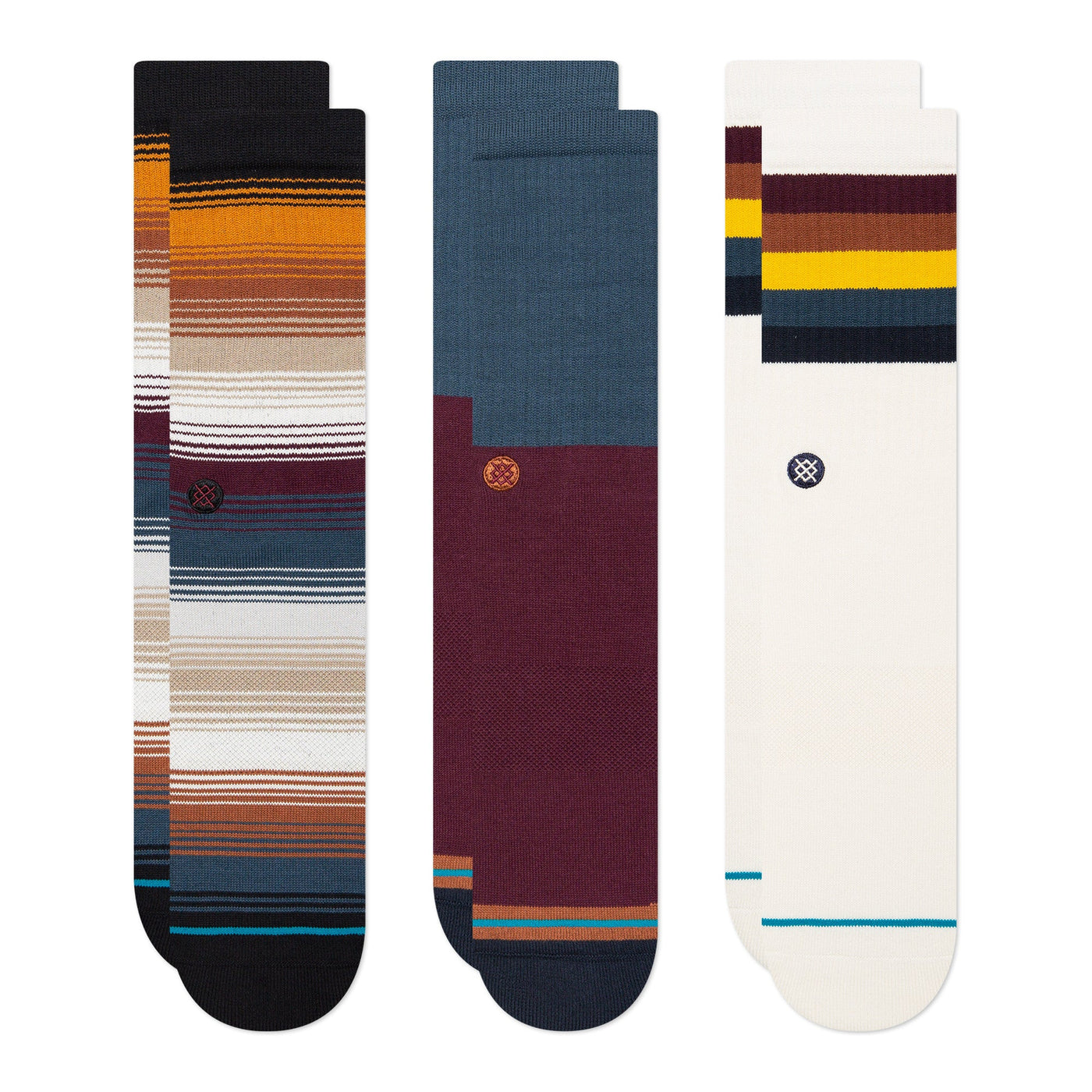Breakwater 3-Pack Crew Socks | Men's - Knock Your Socks Off
