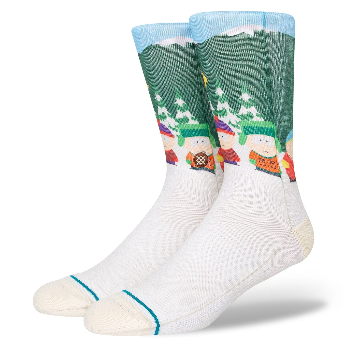 Bus Stop Crew Socks | Men's - Knock Your Socks Off