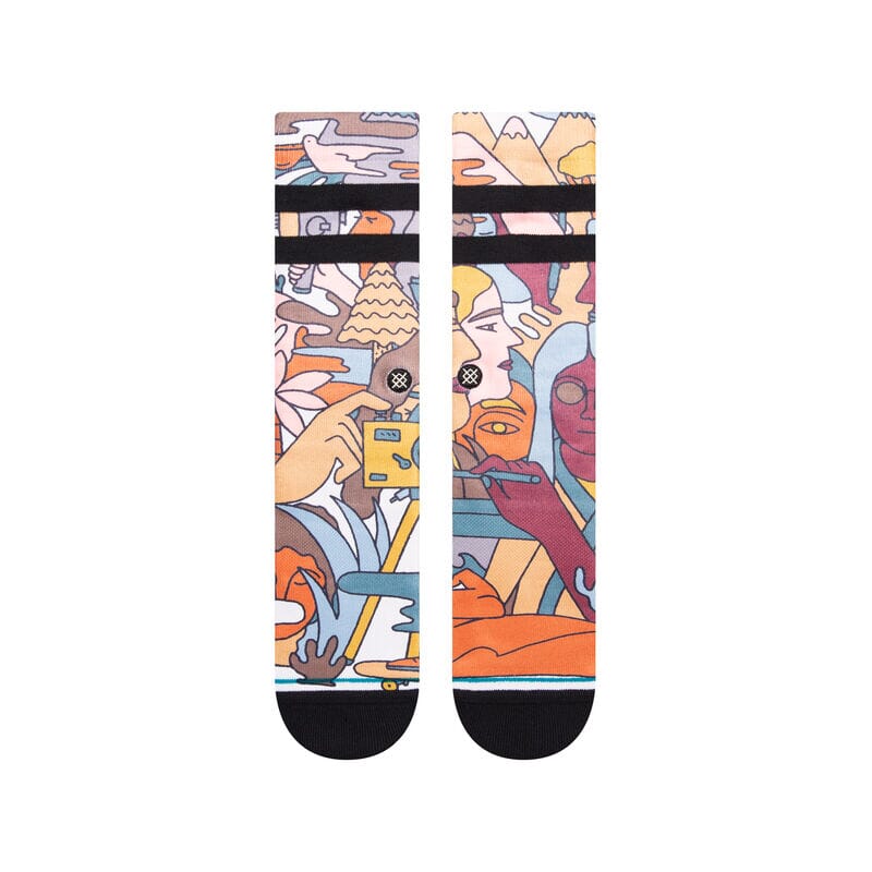 Calication Crew Socks | Women's - Knock Your Socks Off