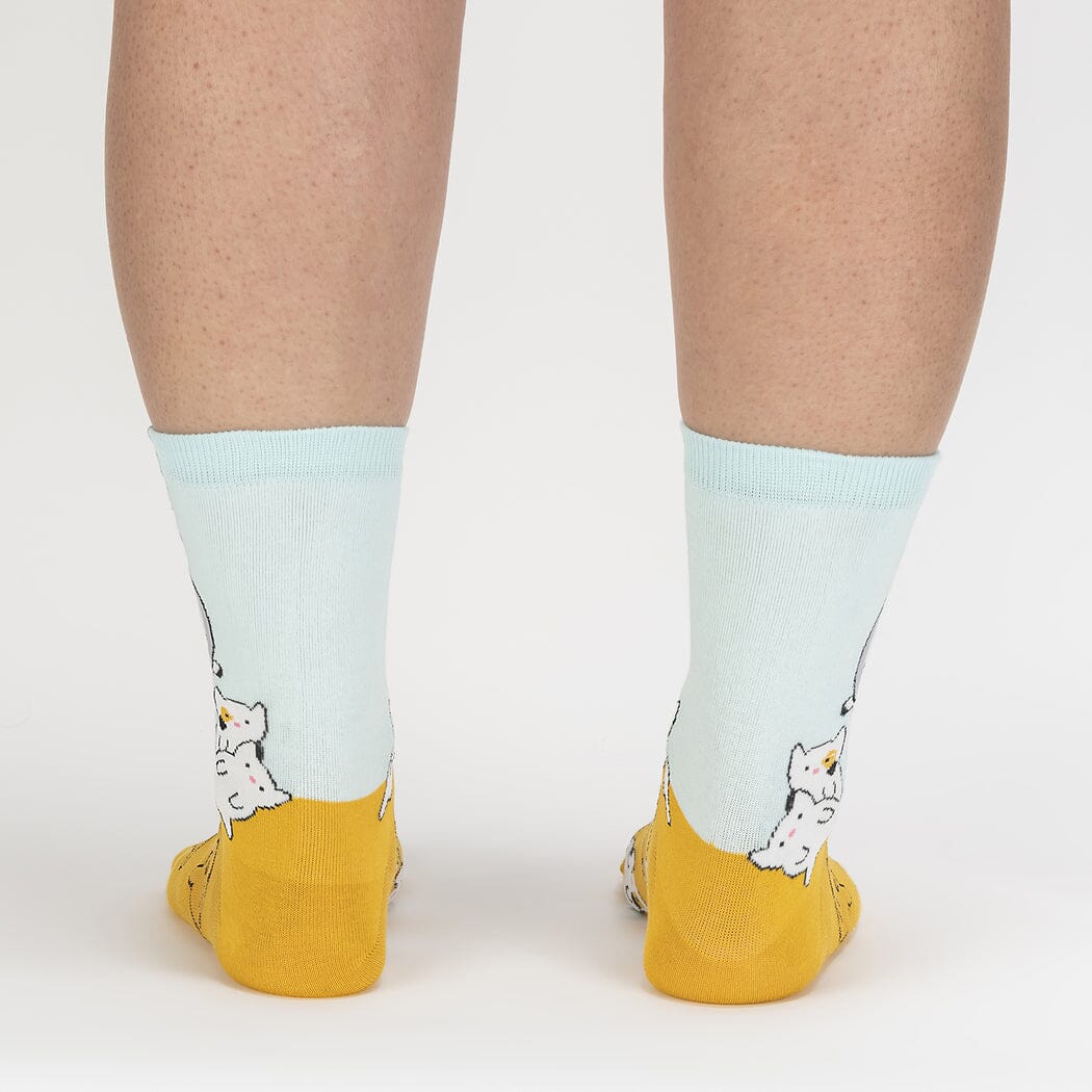 Cat Claw Crew Socks | Women's - Knock Your Socks Off