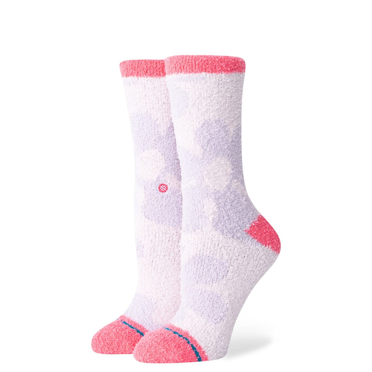 Chillax Fuzzy Crew Socks | Women's - Knock Your Socks Off