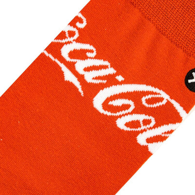 Coca Cola Feet Crew Socks | Men's - Knock Your Socks Off