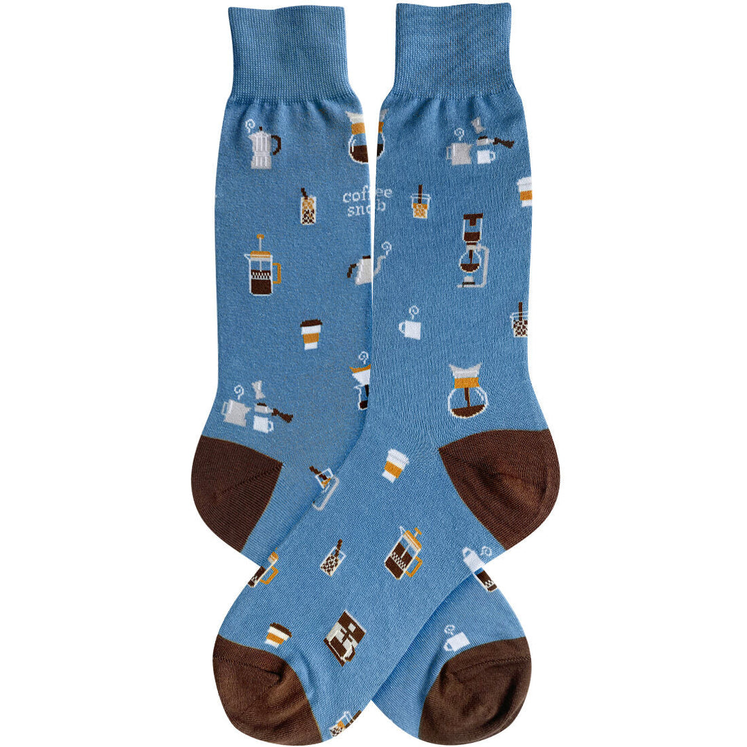 Coffee Snob Crew Socks | Men&