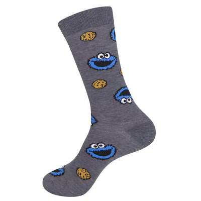 Cookie Monster Sesame Street Crew Socks | Unisex - Knock Your Socks Off