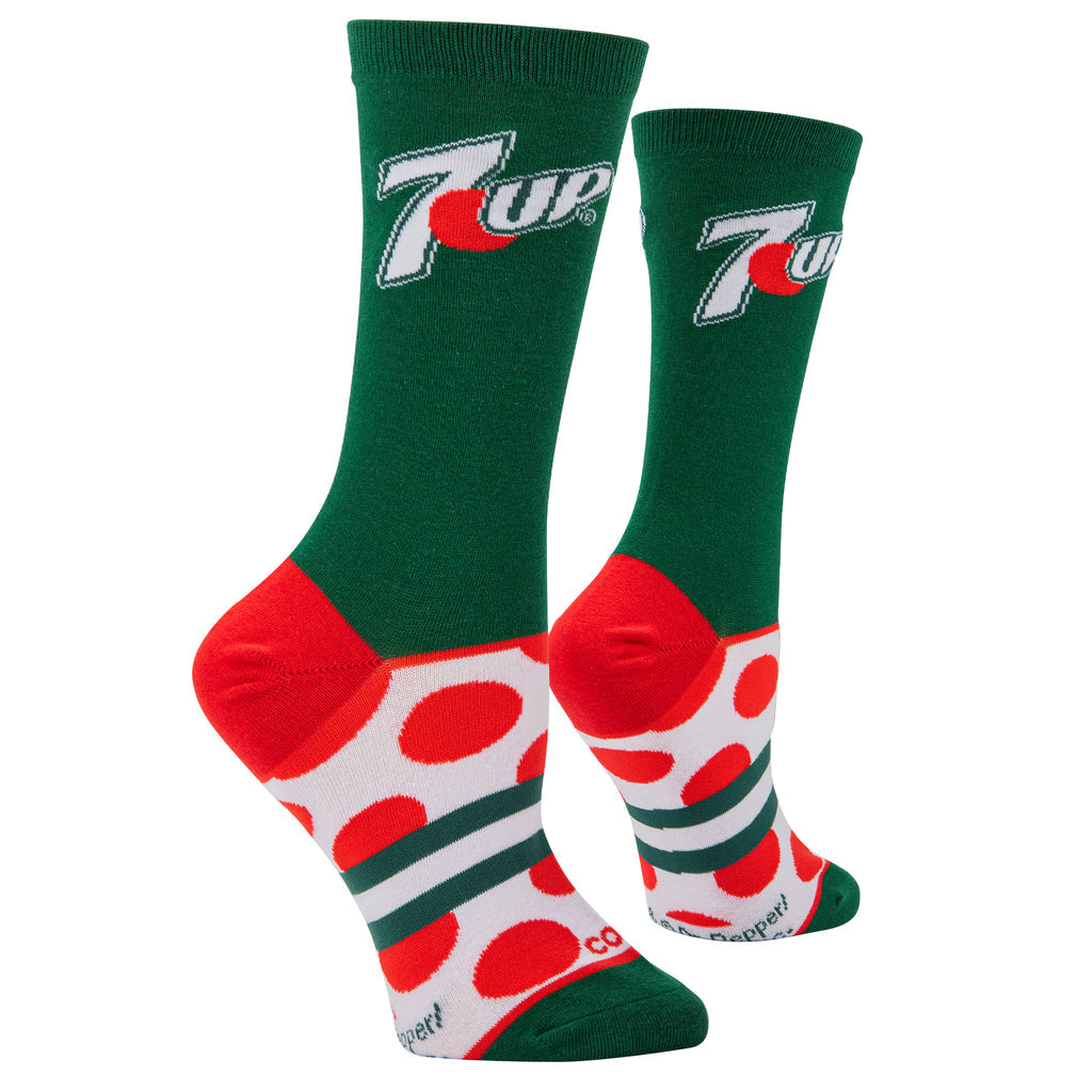 Cool Socks - 7Up Big Dots Socks | Women's - Knock Your Socks Off