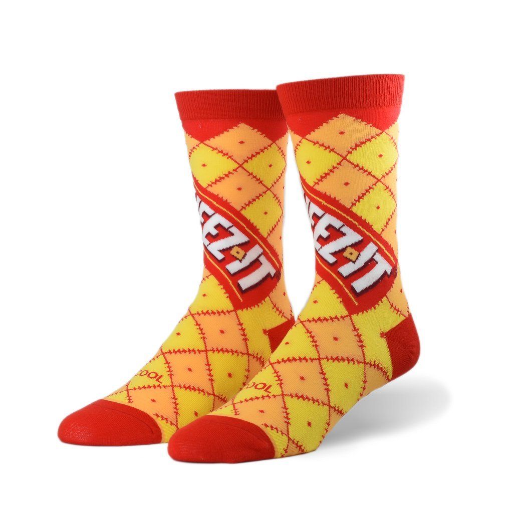 Cool Socks - CHEEZ-IT "Cheezy" Crew Socks | Women's - Knock Your Socks Off