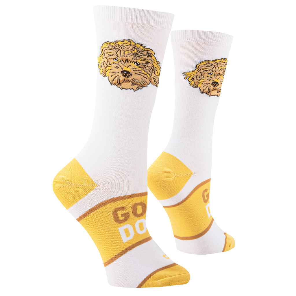 Cool Socks - Golden Doodle Socks | Women's - Knock Your Socks Off