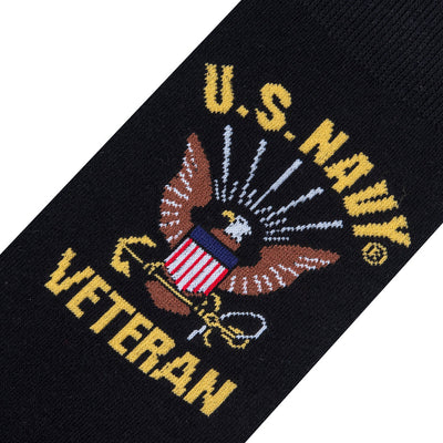 Cool Socks - US Navy Veteran Crew Socks | Men's - Knock Your Socks Off