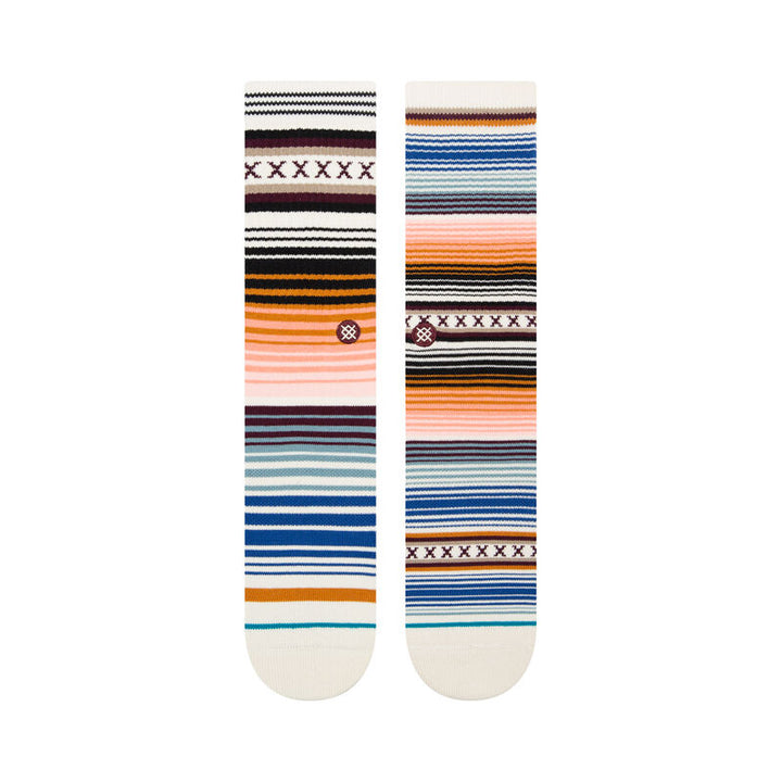 Curren St Wine Crew Socks | Men&