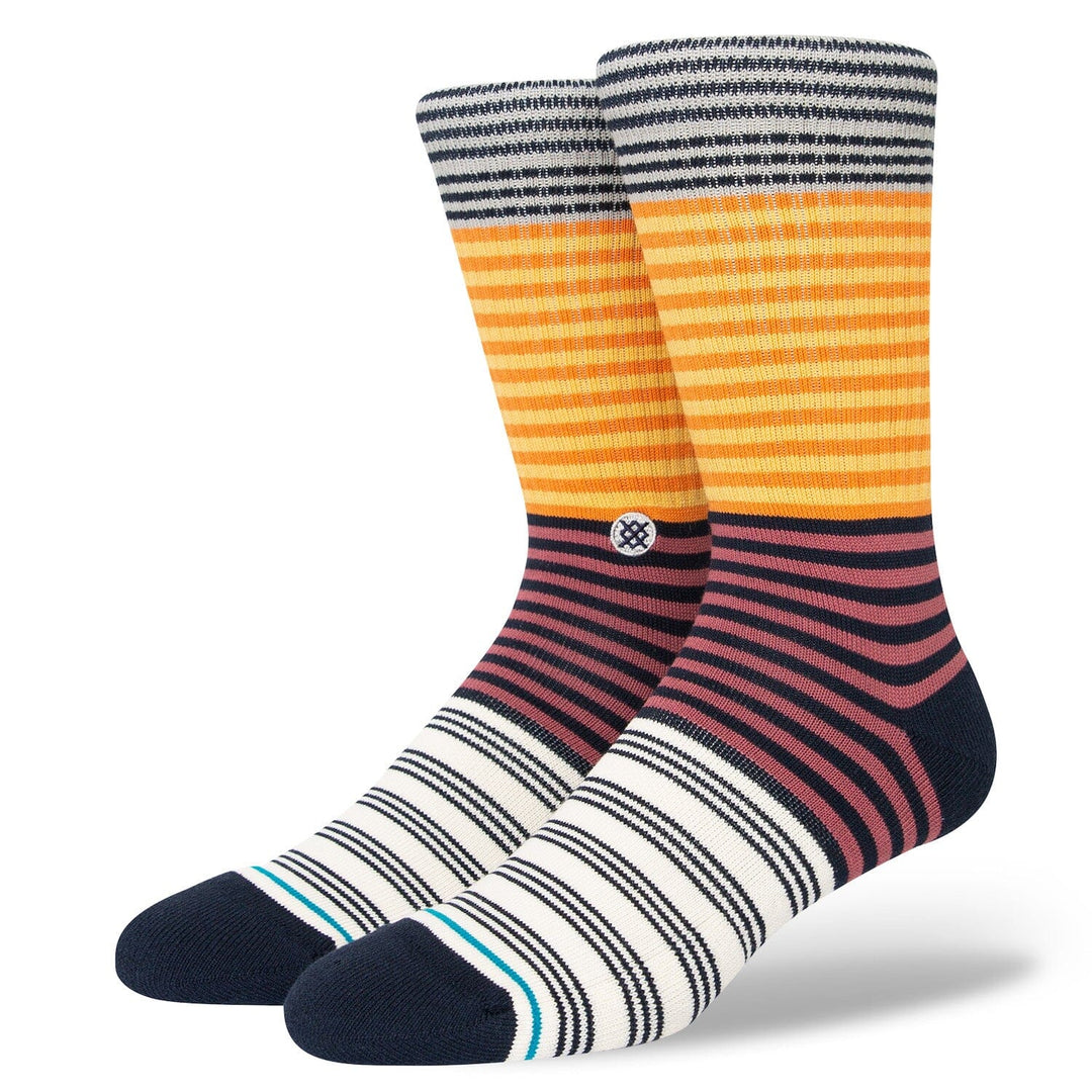 Diatonic Navy Crew Socks | Men&