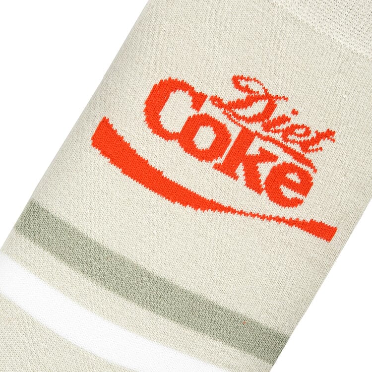 Diet Coke Silver Crew Socks | Women's - Knock Your Socks Off