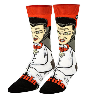 Dracula Crew Socks | Men's - Knock Your Socks Off