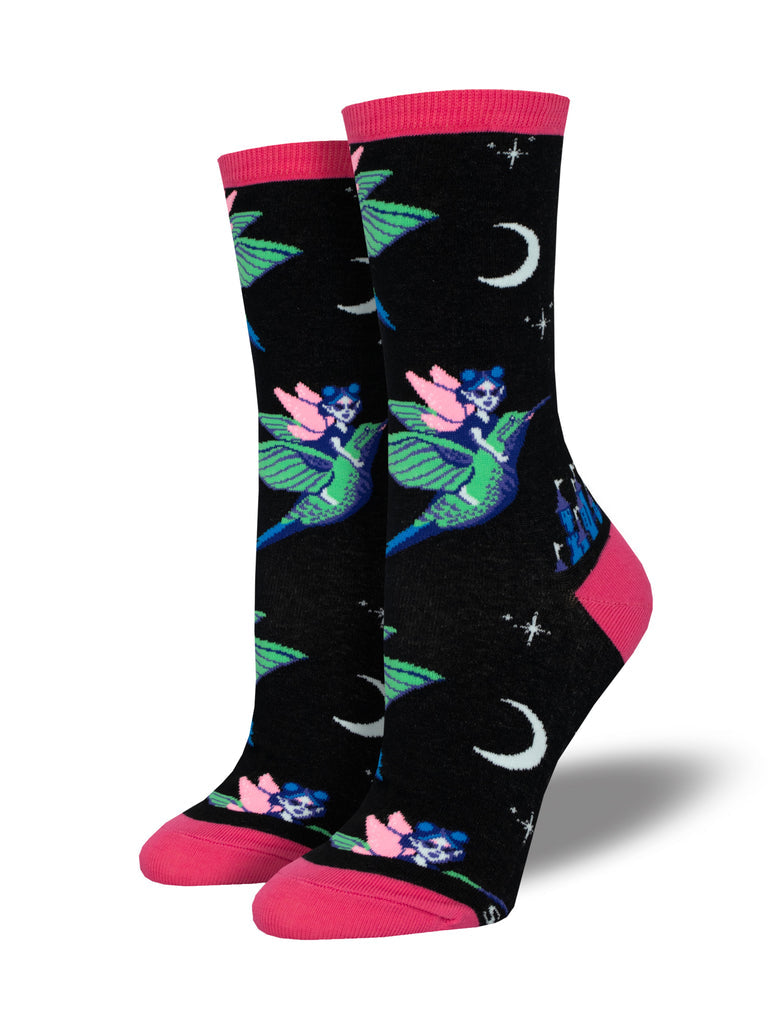 Fairy Castle Crew Socks | Women's - Knock Your Socks Off