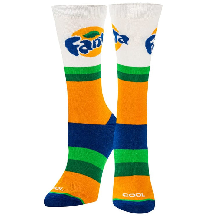 Fanta Orange Crew Socks | Women&