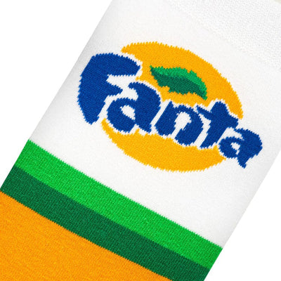 Fanta Orange Crew Socks | Women's - Knock Your Socks Off