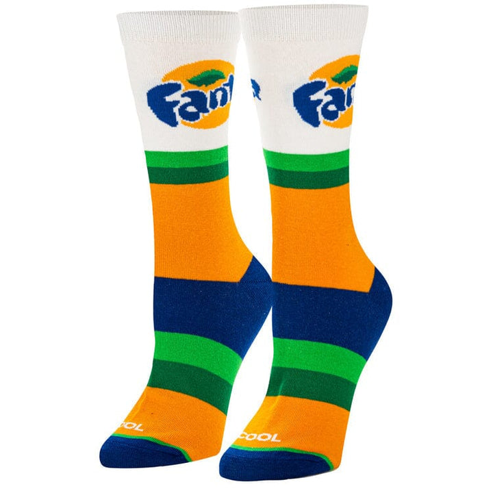 Fanta Orange Crew Socks | Women&