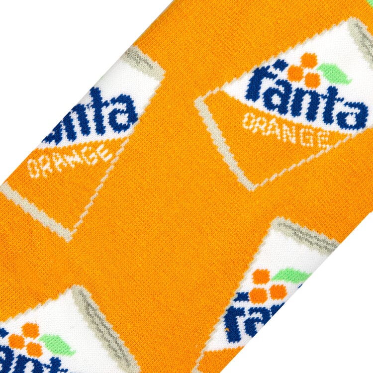 Fanta Orange Split Crew Socks | Men&