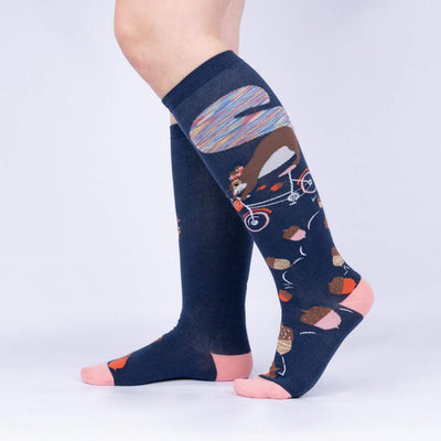 Feeling Squirrelly Knee High Socks | Women's - Knock Your Socks Off