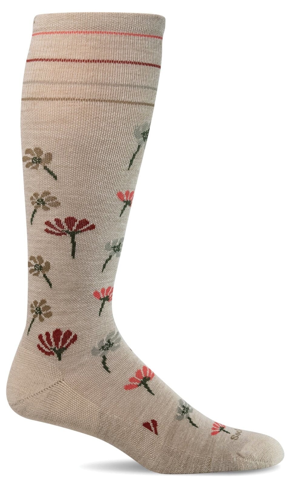 Field Flower Barley (Moderate Graduated Compression) | Women's - Knock Your Socks Off