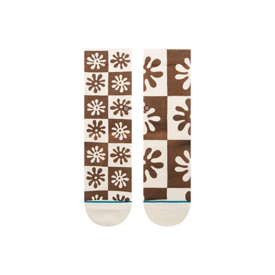 Flower Girl Crew Socks | Women's - Knock Your Socks Off