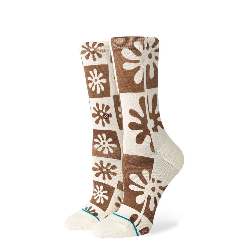 Flower Girl Crew Socks | Women's - Knock Your Socks Off