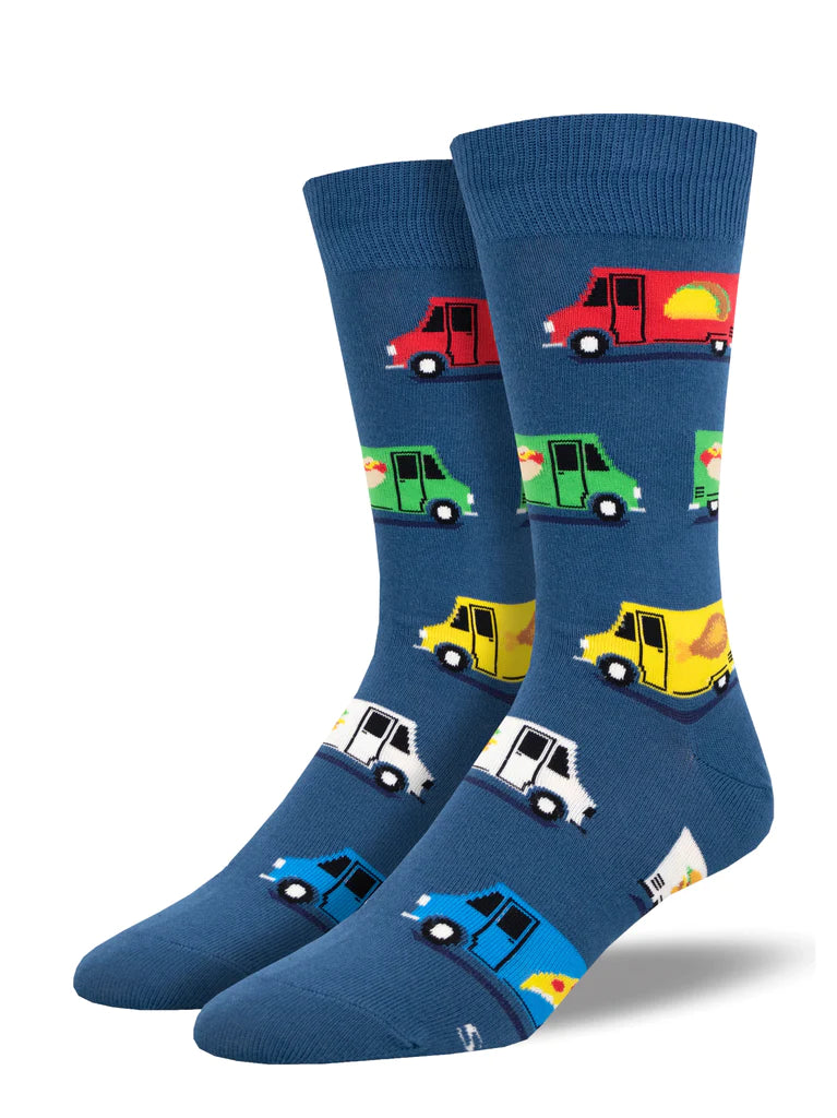 Food Truck Crew Socks | Men's - Knock Your Socks Off