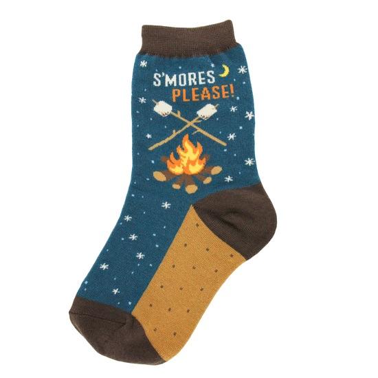 Foot Traffic - Smores Youth Crew Socks | Kids' - Knock Your Socks Off
