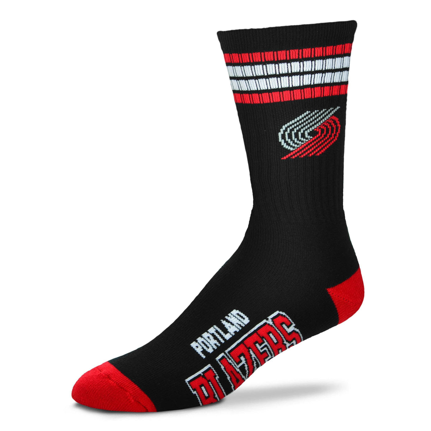 For Bare Feet - Portland Trail Blazers NBA Crew Socks | Women's - Knock Your Socks Off