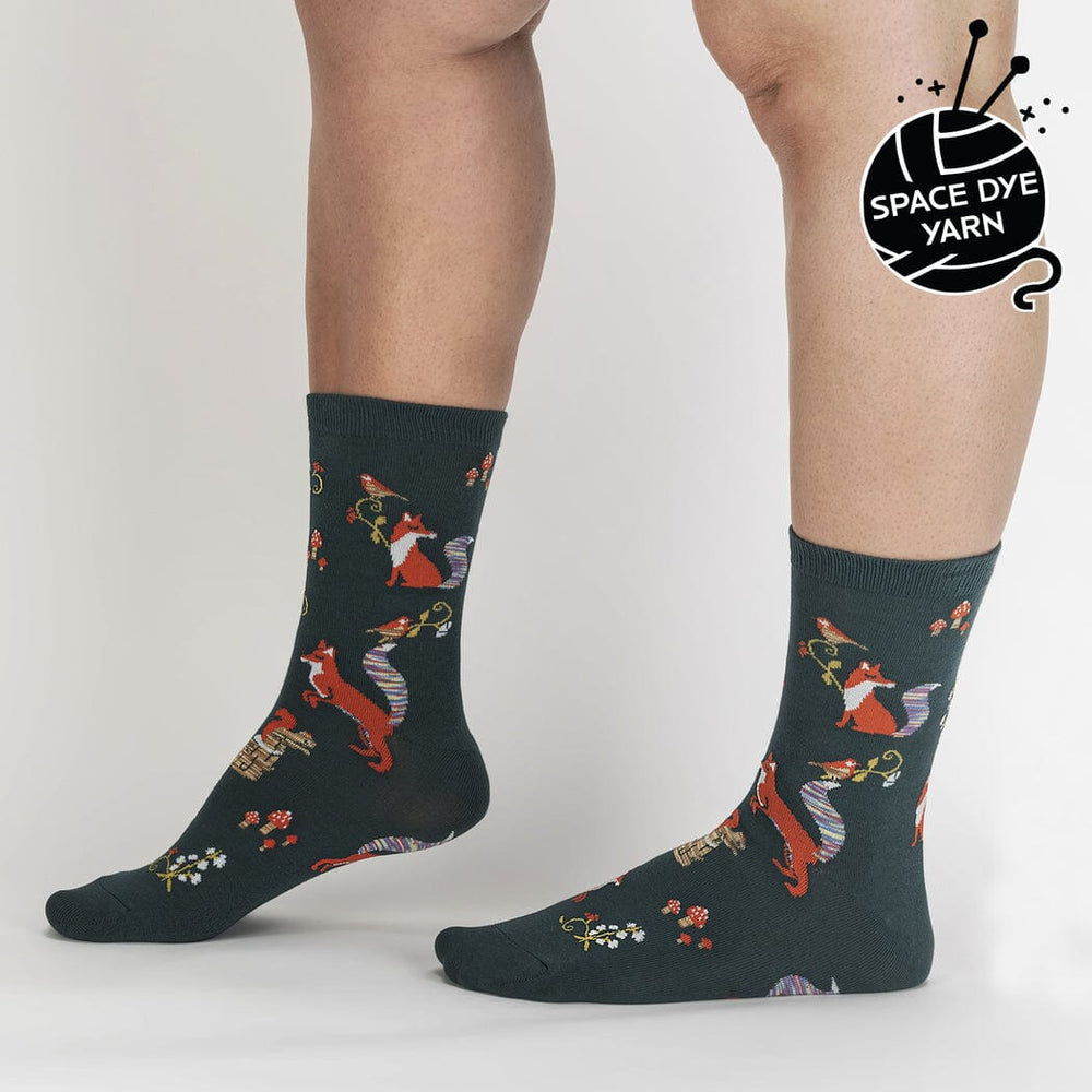 Foxy, I Think I Love You! Crew Socks | Women's - Knock Your Socks Off