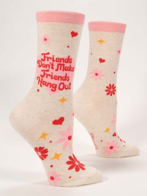 Friends Hang Out Crew Socks | Women&