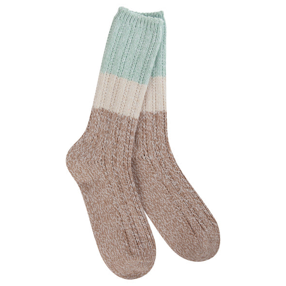 Frosty Multi Weekend Pointelle Crew Socks | Women's - Knock Your Socks Off