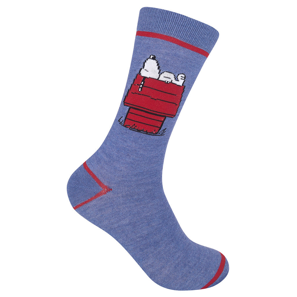 Funatic - Peanuts: Snoopy Crew Socks | Men's / Women's - Knock Your Socks Off